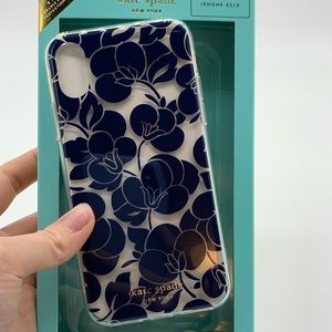 Kate Spade ♠️ Blue Floral iPhone XS Max Case
